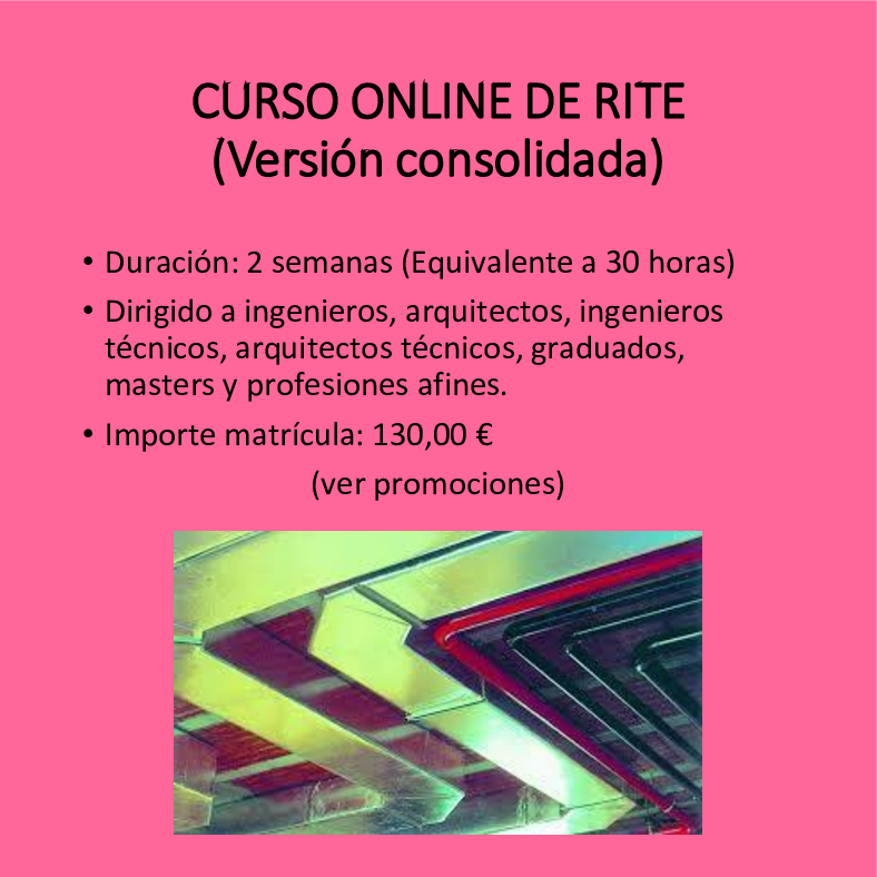 Curso online de RITE